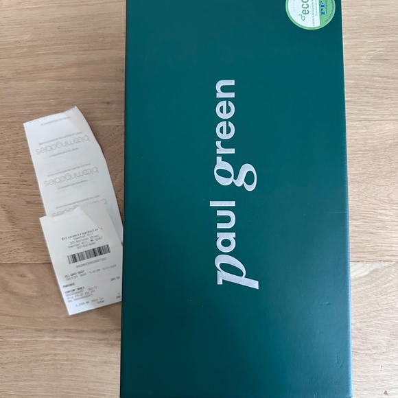 NEW IN BOX Paul Green Bixby White Leather Sneakers Women’s size 11 - Picture 4 of 6